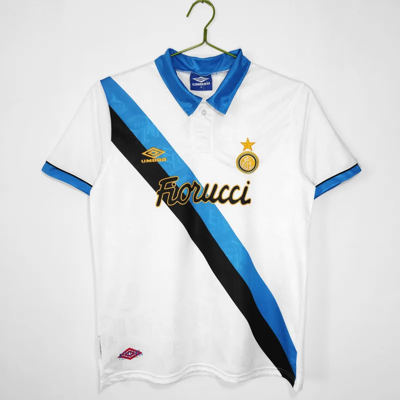 Inter Milan 1994/95 VISITANTE MANGA CORTA VERSION FAN